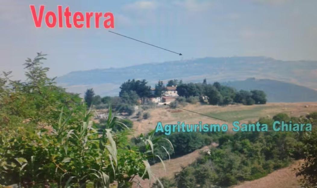 Agriturismo Santa Chiara Pomarance Eksteriør billede